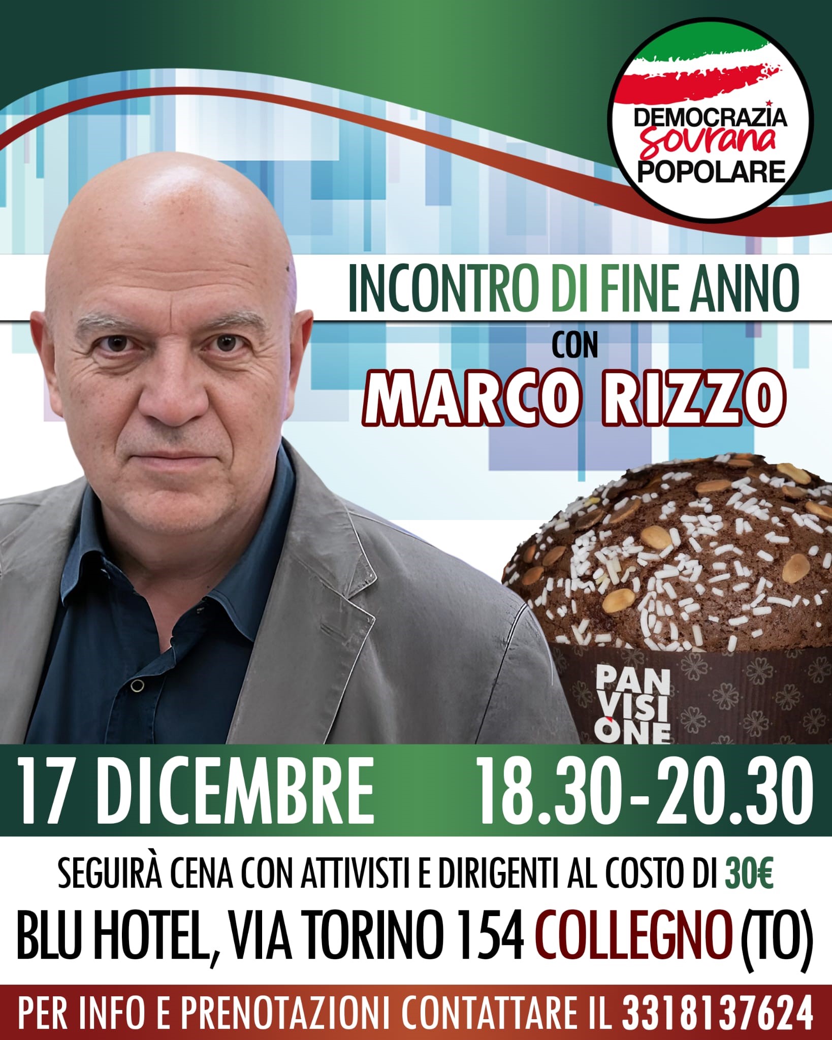 Incontro di fine anno con Marco Rizzo